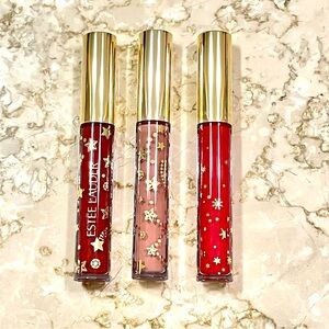 Estée Lauder Limited Edition Lip Gloss Full Size Sundrop Ruby Quartz Tender Trap